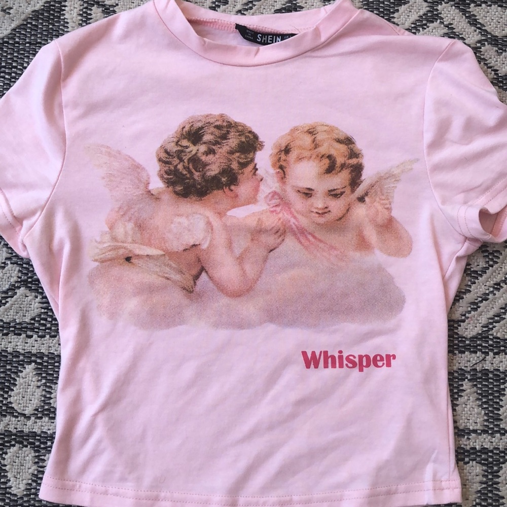 Shein Angel top
